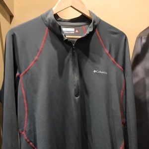 Columbia Mens Midweight Half Zip Omni-Heat